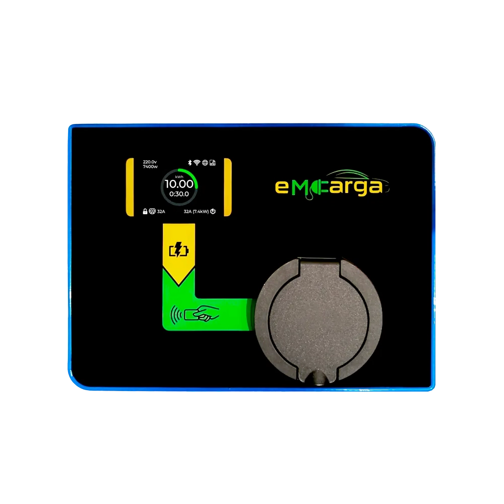 cargador inteligente emcarga tpro para vehiculos electricos